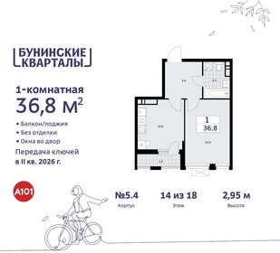 35,9 м², 1-комнатная квартира 9 783 676 ₽ - изображение 29