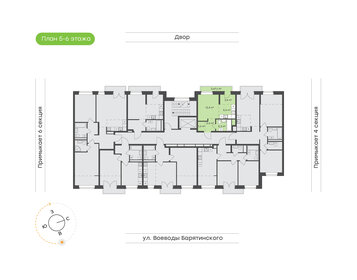 Квартира 31 м², 1-комнатная - изображение 2