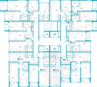 41,4 м², 1-комнатная квартира 6 410 000 ₽ - изображение 12