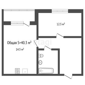 Квартира 40,3 м², 1-комнатная - изображение 2