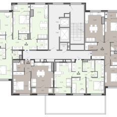 Квартира 97,5 м², 3-комнатная - изображение 2