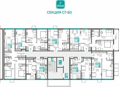33,5 м², 1-комнатная квартира 5 173 000 ₽ - изображение 6