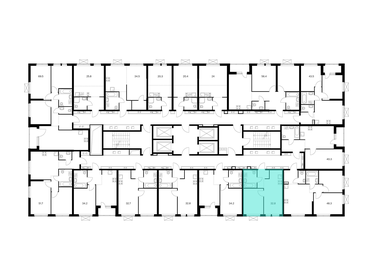 25,7 м², 1-комнатная квартира 4 050 000 ₽ - изображение 74