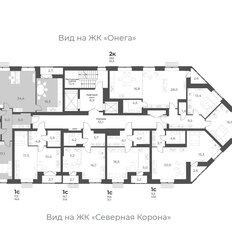 Квартира 85,5 м², 2-комнатная - изображение 1