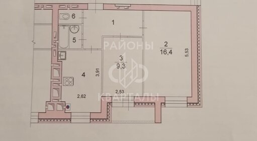 Квартира 47 м², 2-комнатная - изображение 1