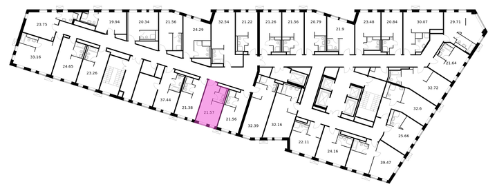 22,1 м², апартаменты-студия 5 231 406 ₽ - изображение 77