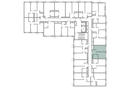 Квартира 33 м², 1-комнатная - изображение 3