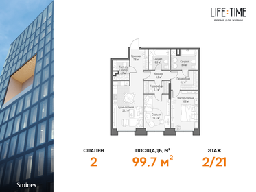 128 м², 3-комнатная квартира 68 000 000 ₽ - изображение 75