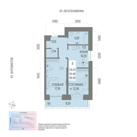 55,1 м², 2-комнатная квартира 8 754 453 ₽ - изображение 28