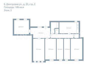 Квартира 188 м², 6-комнатная - изображение 5