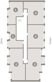 51,4 м², 1-комнатная квартира 9 100 000 ₽ - изображение 7