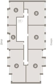 Квартира 52,8 м², 1-комнатная - изображение 2