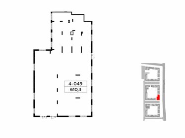 610,3 м², торговое помещение - изображение 5