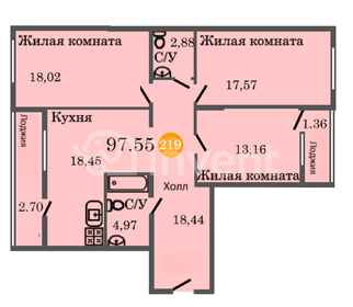 146,3 м², 3-комнатная квартира 39 780 000 ₽ - изображение 88