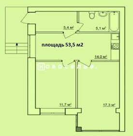 68 м², офис 195 111 ₽ в месяц - изображение 13