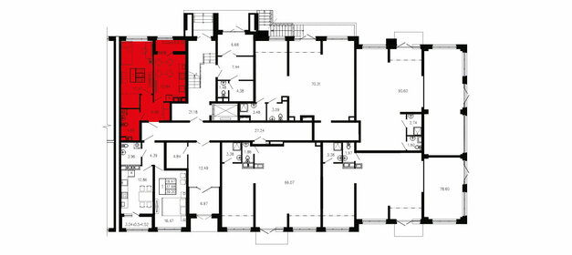 Квартира 41,9 м², 1-комнатная - изображение 2