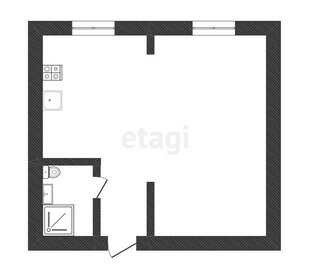 Квартира 42,2 м², студия - изображение 1
