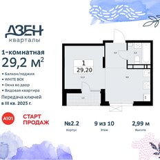 Квартира 29,2 м², студия - изображение 3
