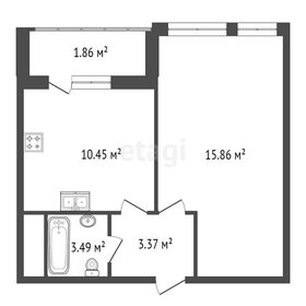 Квартира 35,5 м², 1-комнатная - изображение 2