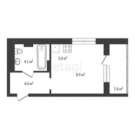 Квартира 26 м², студия - изображение 1