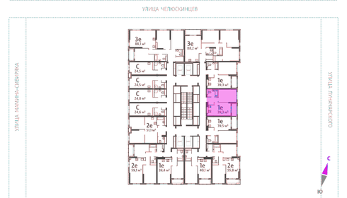 39,3 м², 1-комнатная квартира 7 787 059 ₽ - изображение 15