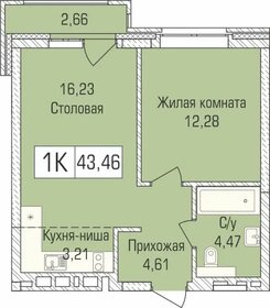 37,5 м², 2-комнатная квартира 5 500 000 ₽ - изображение 84