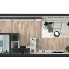 Квартира 32,2 м², студия - изображение 4