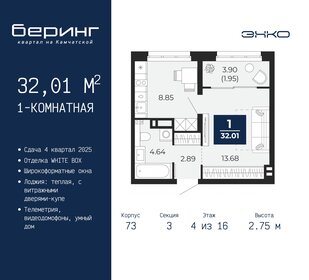 21 м², 1-комнатная квартира 1 350 000 ₽ - изображение 112