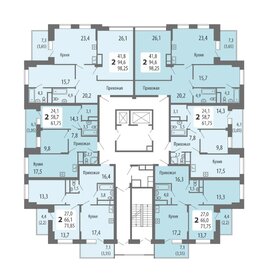 22 м², квартира-студия 1 190 000 ₽ - изображение 77