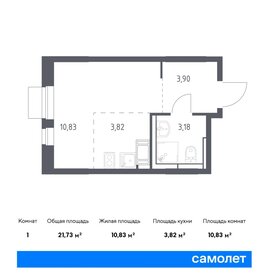 Квартира 21,7 м², студия - изображение 1