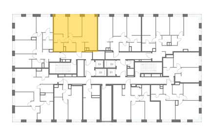 68,9 м², 2-комнатная квартира 42 790 000 ₽ - изображение 7