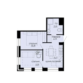 59,4 м², 3-комнатные апартаменты 8 415 000 ₽ - изображение 73