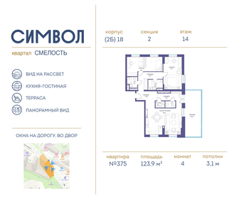 224 м², 7-комнатная квартира 35 500 000 ₽ - изображение 117