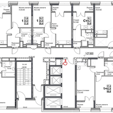 Квартира 65,5 м², 2-комнатная - изображение 2