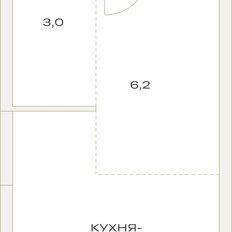 Квартира 28,4 м², студия - изображение 2