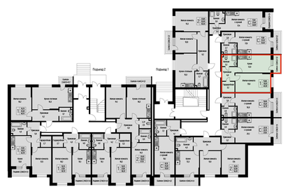 37 м², 1-комнатная квартира 2 999 000 ₽ - изображение 87