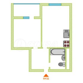 Квартира 37 м², 1-комнатная - изображение 1