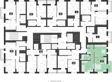Квартира 57,8 м², 2-комнатная - изображение 2