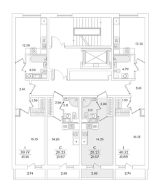 25,1 м², квартира-студия 4 900 000 ₽ - изображение 94