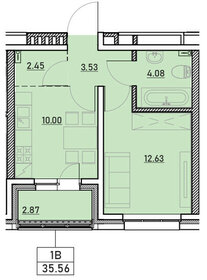 54 м², 2-комнатная квартира 4 600 000 ₽ - изображение 87