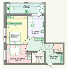 78 м², 3-комнатная квартира 10 200 000 ₽ - изображение 81