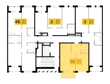 49,1 м², 2-комнатная квартира 23 650 000 ₽ - изображение 100