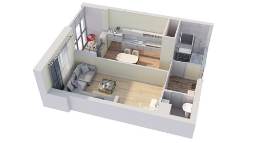 48 м², 1-комнатная квартира 13 600 000 ₽ - изображение 73