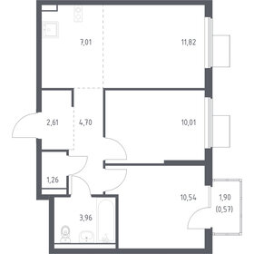 Квартира 26,7 м², студия - изображение 1