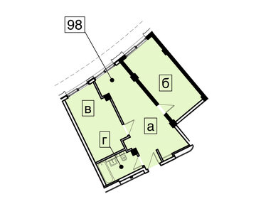 Квартира 57,3 м², 3-комнатные - изображение 1