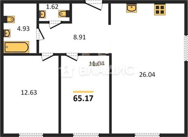 44,9 м², 2-комнатная квартира 7 600 000 ₽ - изображение 29