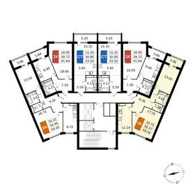 62 м², 2-комнатная квартира 8 700 000 ₽ - изображение 17
