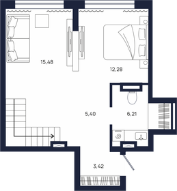 119 м², 3-комнатная квартира 15 897 000 ₽ - изображение 67