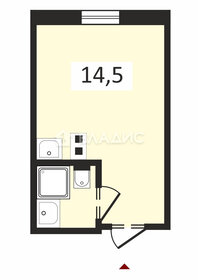 Квартира 14,5 м², студия - изображение 4