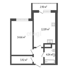 Квартира 38,1 м², 1-комнатная - изображение 1